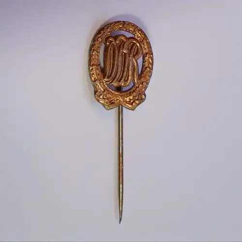 DDR Sportabzeichen Anstecknadel 5. Form für Erwachsene Bronze