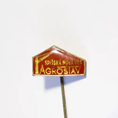 Anstecknadel Agrostav Spisska Nova/ Slowakei