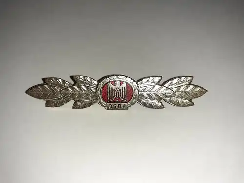 DSBK Deutscher Soldatenbund Kyffhäuser Spange in Silber