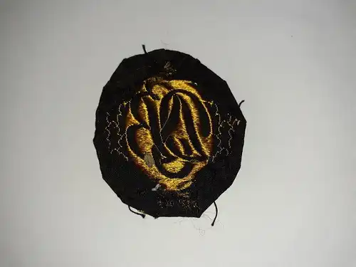 DSB Deutscher Sportbund Abzeichen Stoff in Gold