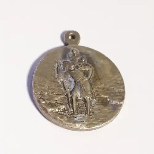 Medaille Anhänger Christopherus Schutzheiliger der Reisenden