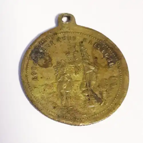 Anhänger Rumänische Taufmedaille