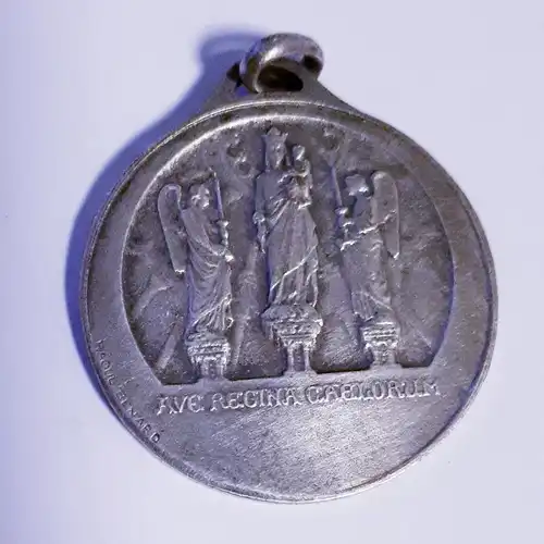 Medaille Anhänger Frankreich Ave Regina Caelorum