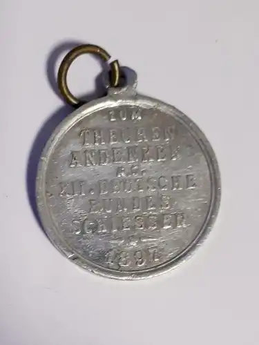 Defizit Medaille Nürnberg 1897 XII. deutsche Bundesschießen