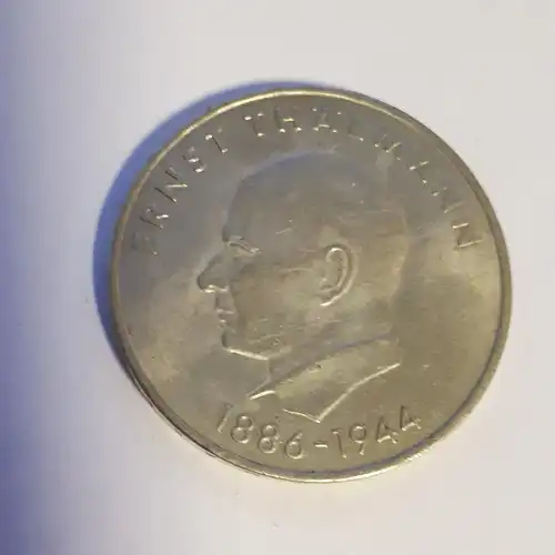 DDR Umlaufmünze Ernst Thälmann 20 Mark