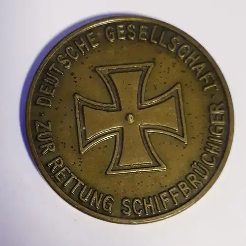 Medaille Seenotrettung Deutsche Gesellschaft zur Rettung Schiffbrüchiger