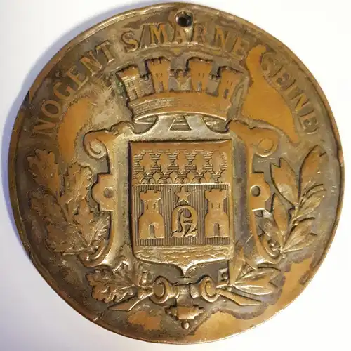 Medaille Nogent sur Marne Seine