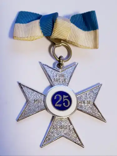 Für 25 Jahre Mitgliedschaft Hehlentor Schützengesellschaft 1984