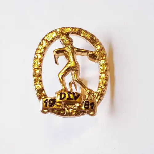 DLV Anstecker Pin Deutscher Leichtathletik Verband Diskuswerfen