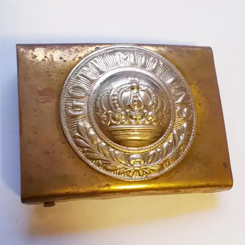 Gott Mit Uns Koppelschloß Preussen