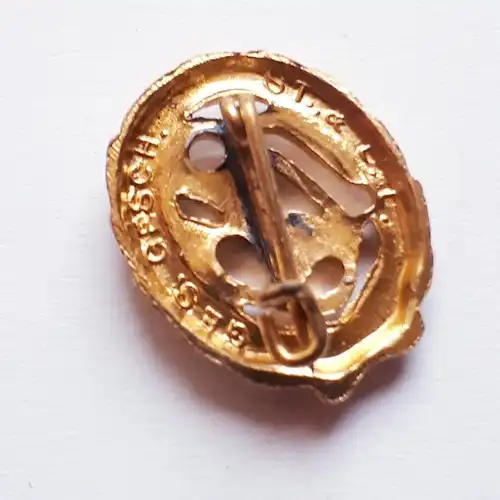 DSB Deutscher Sportbund Anstecker Miniatur Gold