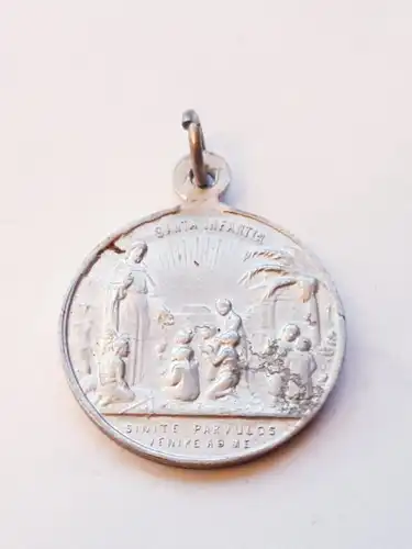 Medaille Anhänger Santa Infantia