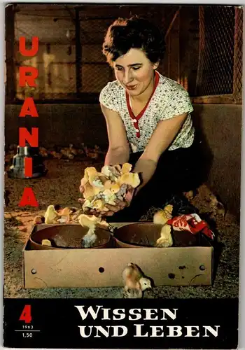 Urania - Wissen und Leben 4-1963. 