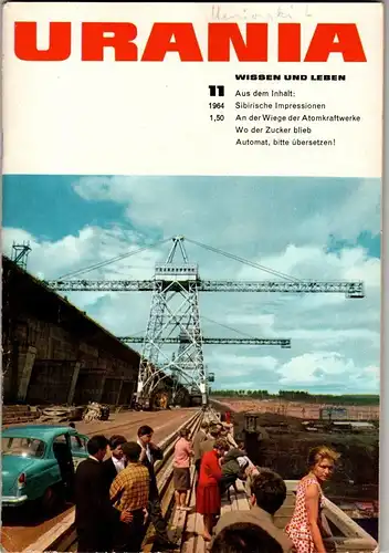 Urania - Wissen und Leben 11-1964. 