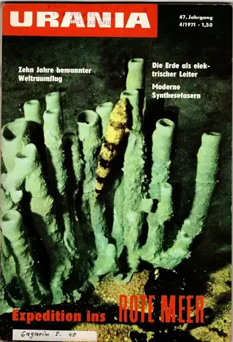 Urania - Wissen und Leben 4-1971. 