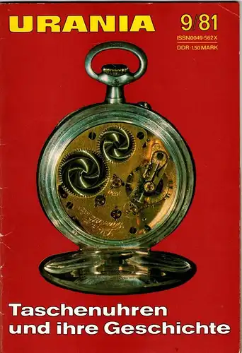 Urania - Wissen und Leben 9-1981. 