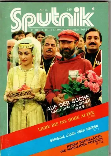 Sputnik Digest der sowjetischen Presse 4-1985. 