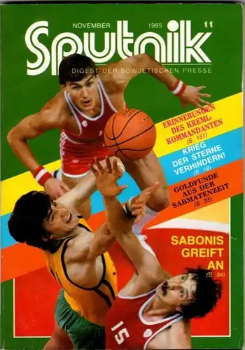 Sputnik Digest der sowjetischen Presse 11-1985. 