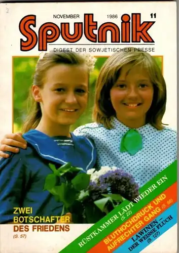 Sputnik Digest der sowjetischen Presse 11-1986. 
