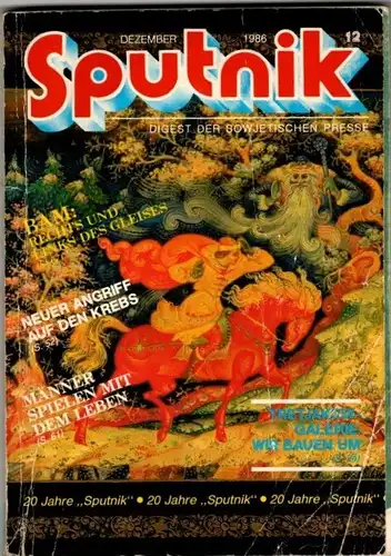 Sputnik Digest der sowjetischen Presse 12-1986. 