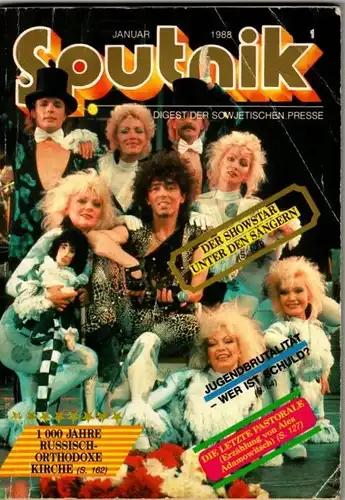 Sputnik Digest der sowjetischen Presse 1-1988. 