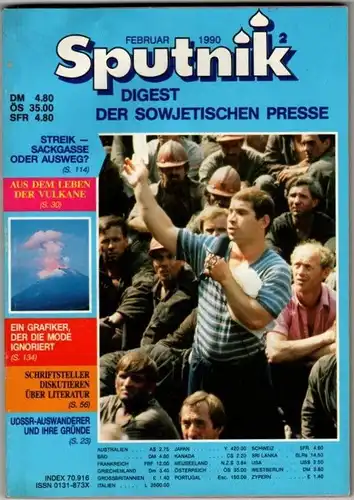 Sputnik Digest der sowjetischen Presse 2-1990. 