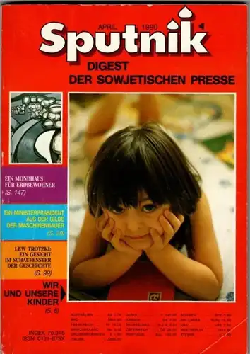 Sputnik Digest der sowjetischen Presse 4-1990. 