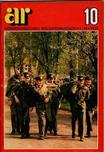 Armeerundschau Soldatenmagazin 10 -1975. 