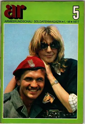 Armeerundschau Soldatenmagazin 5 -1977. 