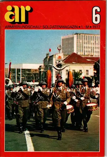 Armeerundschau Soldatenmagazin 6 -1977. 