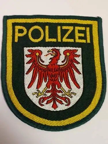 Ärmelabzeichen Aufnäher Polizei Brandenburg