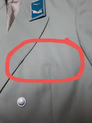 Original DDR NVA LSK Uniformjacke Gala Größe m48-0