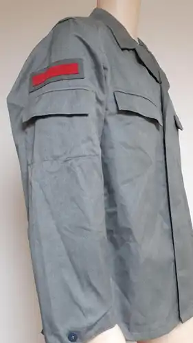 DDR MdI Kampfgruppen Uniformjacke Zugführer mit seltenem Aufnäher Gr. m 48