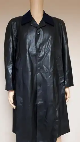 Französische Polizei Regenmantel schwarz