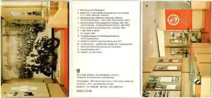 DDR Fotoband Zentrale Traditionsstätte der Deutschen Volkspolizei