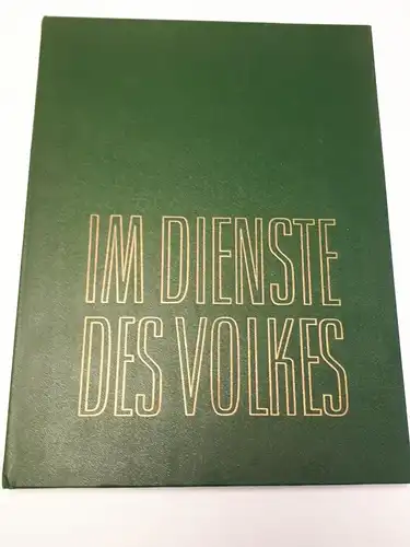 DDR MdI Volkspolizei Buch Im Dienste des Volkes