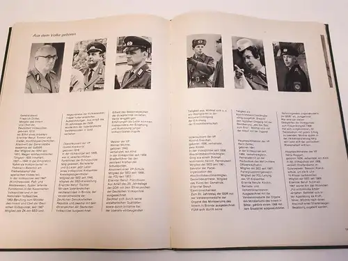 DDR MdI Volkspolizei Buch Im Dienste des Volkes