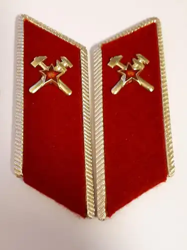 UDSSR Sowjetunion Kragenspiegel Offizier topographischer Dienst