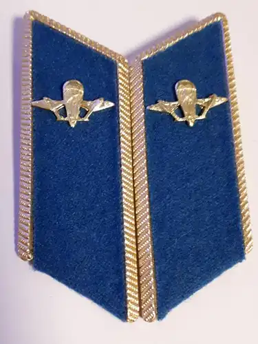 Sowjetunion UDSSR Kragenspiegel Offizier Fallschirmjäger