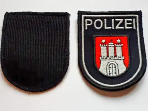 Aufnäher Patch BRD Polizei Hamburg mit Klett