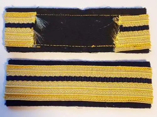DDR NVA VM Volksmarine 1 Ärmelstreifen Leutnant zur See