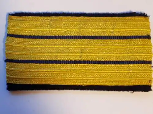 DDR NVA VM Volksmarine 1 Ärmelstreifen Korvettenkapitän