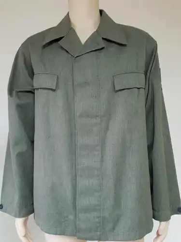 DDR Zivilverteidigung Uniformjacke mit Aufnäher Gr. m 56