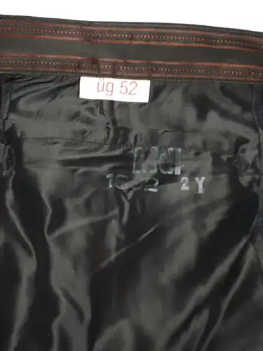 DDR MdI Feuerwehr Uniformhose Gr. üg 52