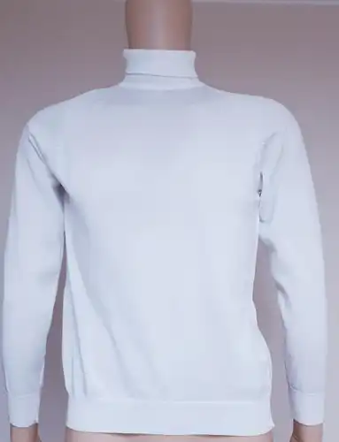 DDR VoPo Pullover Langarm weiß Gr. 44