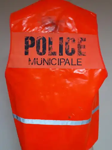 Frankreich Polizei PM Police Municipale Warnweste