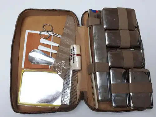 DDR Vintage Retro Kulturtasche Rasierset