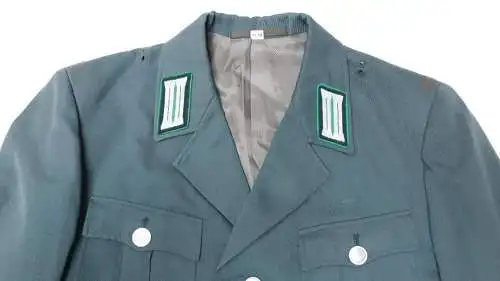 DDR MdI VoPo Volkspolizei Uniformjacke Unteroffizier Gr. m 48 mit Stoffauflage