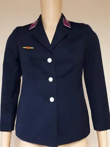 DDR FFW Freiwillige Feuerwehr Uniformjacke Damen Gr. m 82