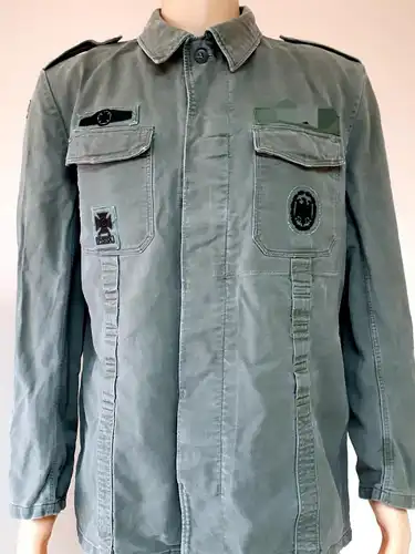 Original Bundeswehr Feldjacke Moleskin oliv Größe 26